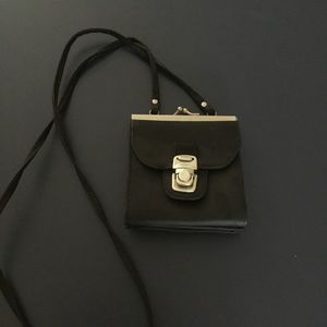 Black  crossbody wallet/purse